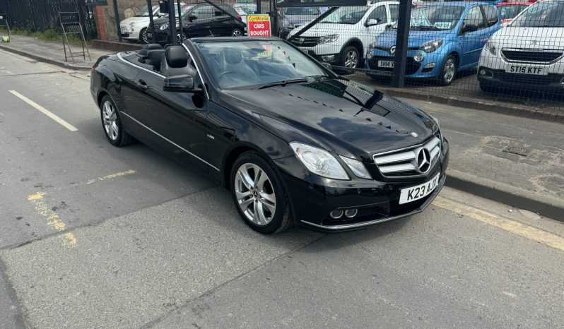 2011/11 Mercedes-Benz E250 CDI BlueEFFICIENCY SE 2dr Convertible AUTOMATIC DIESEL full