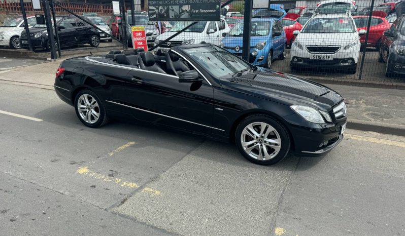 2011/11 Mercedes-Benz E250 CDI BlueEFFICIENCY SE 2dr Convertible AUTOMATIC DIESEL full