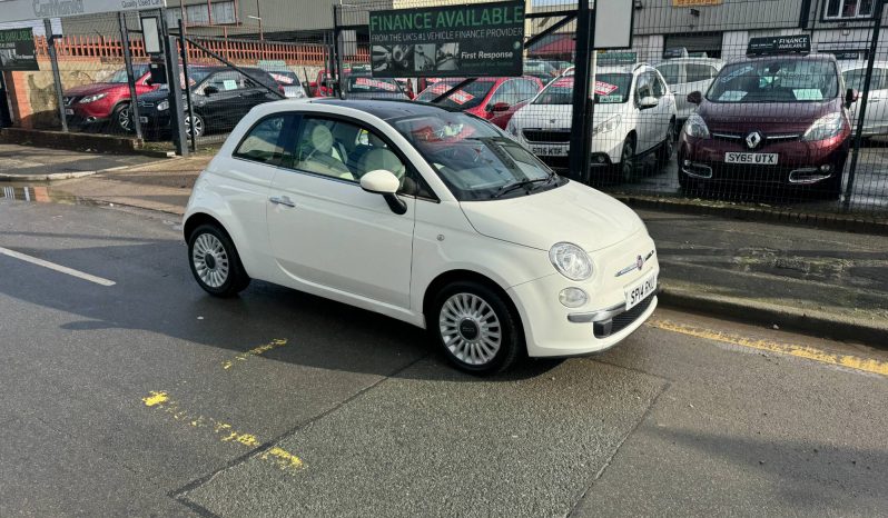 2014/14 Fiat 500 1.2 Lounge 3dr h/b full