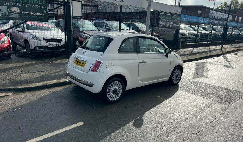 2014/14 Fiat 500 1.2 Lounge 3dr h/b full