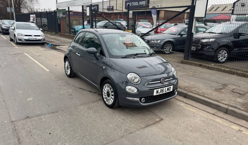 2016/16 Fiat 500 1.2 Lounge 3dr h/b (Facelift) full