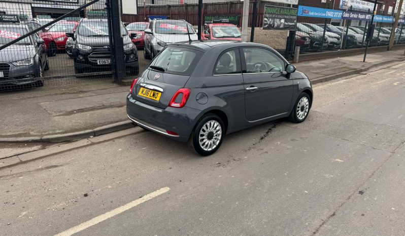 2016/16 Fiat 500 1.2 Lounge 3dr h/b (Facelift) full