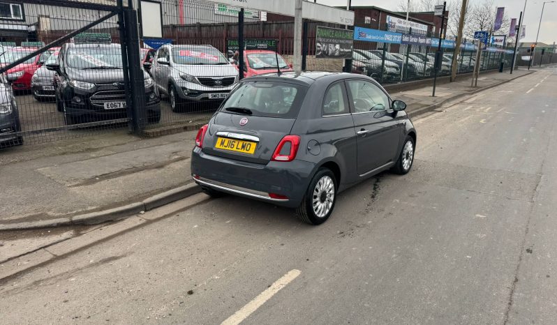 2016/16 Fiat 500 1.2 Lounge 3dr h/b (Facelift) full