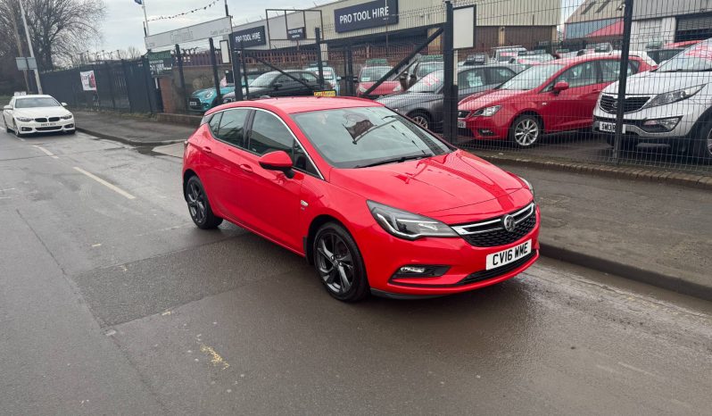 2016/16 Vauxhall Astra 1.4i 16V SRi 5dr h/b full