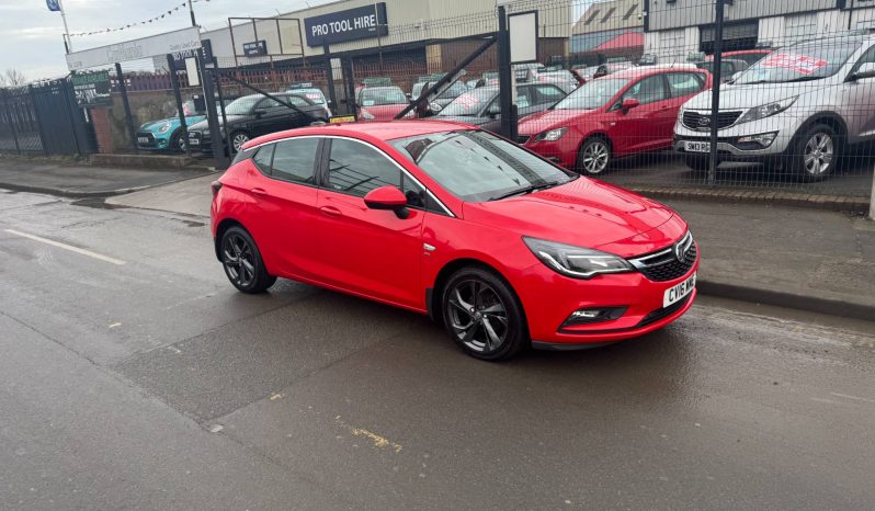 2016/16 Vauxhall Astra 1.4i 16V SRi 5dr h/b full