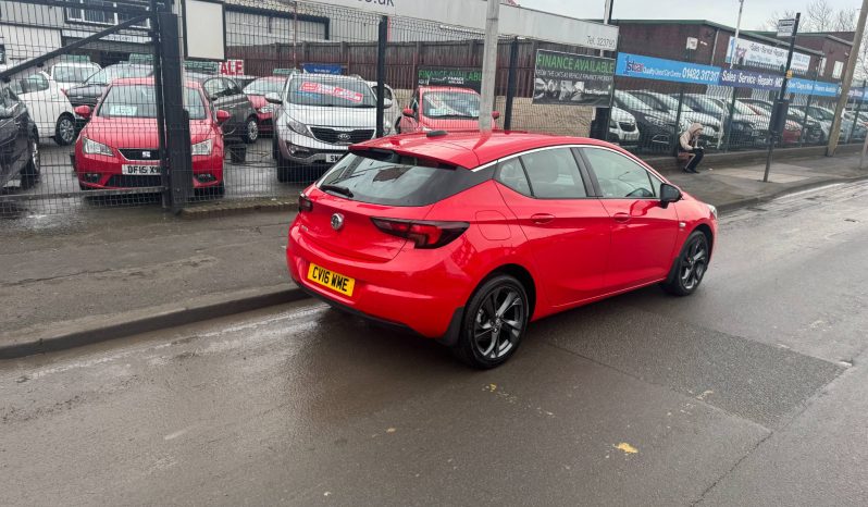 2016/16 Vauxhall Astra 1.4i 16V SRi 5dr h/b full