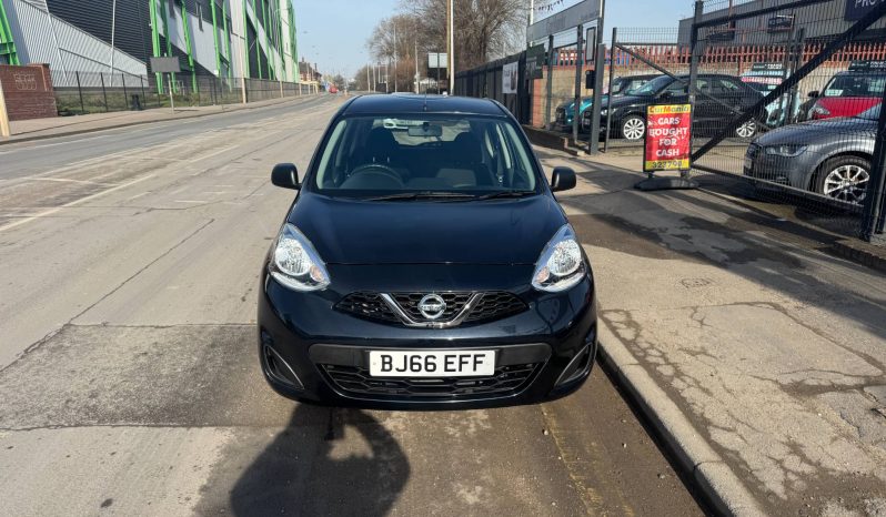 2016/66 Nissan Micra 1.2 Visia 5dr h/b full