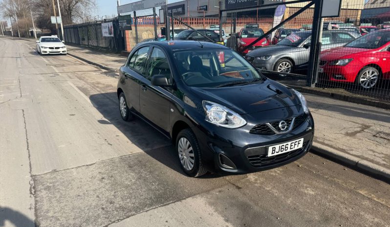 2016/66 Nissan Micra 1.2 Visia 5dr h/b full